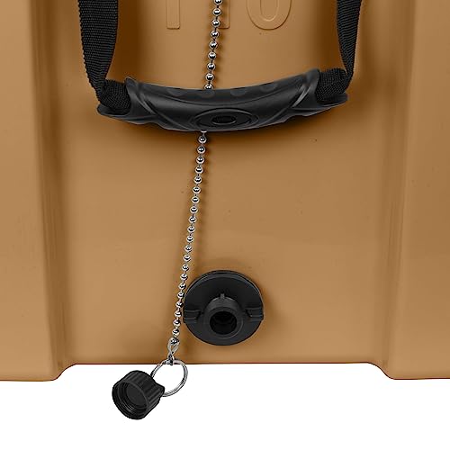 Driftsun 110-Quart Ice Chest, Heavy Duty, High Performance Roto-Molded Commercial Grade Insulated Cooler, Tan #TOP5