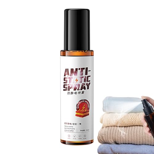 Statisches Haftspray – Fleckenverhinderer Mit Enzymen | Stoffauffrischer In Reisegröße Für Kleidung...