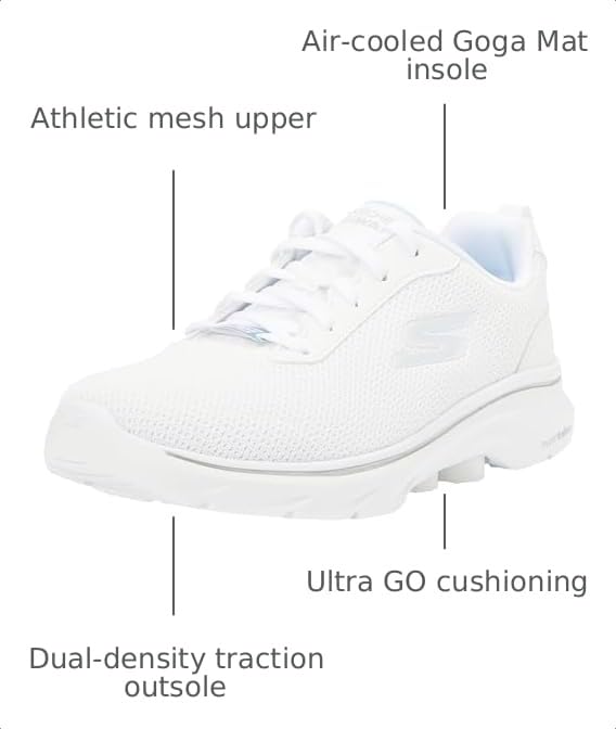 Image of Skechers Women's Go Walk 7 - Clear Path Athletic Walking Sneaker