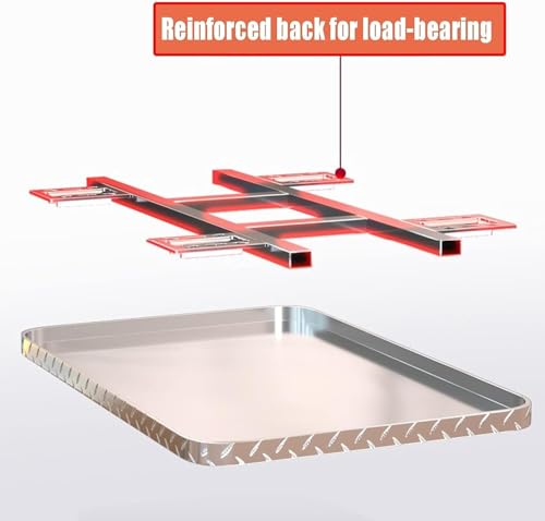 Plataforma rodante manual con ruedas plegable y carga de 350-500 kg 3