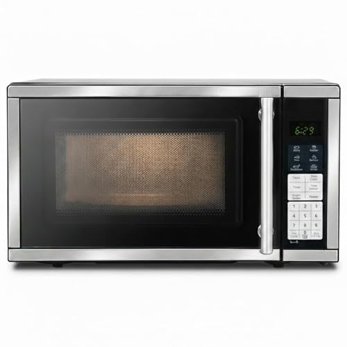 Countertop Microwave Ovens 700 Watts, 0.7 Cu. Ft. Microwave Oven With LED Lighting,Turntable and Child Lock,Compact Microwave Perfect for Apartments and Dorms,Easy Clean Interior