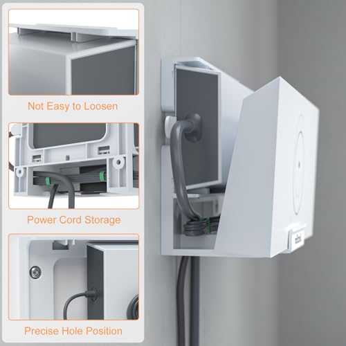Image of for Starlink Gen 3 Router Mount, 2 in 1 Wall Holder for Starlink V3 Mesh Router and Power Supply Mounting Kit, Star Link Internet Kit Satellite, Signal Integrity Space Saving Desk Bracket