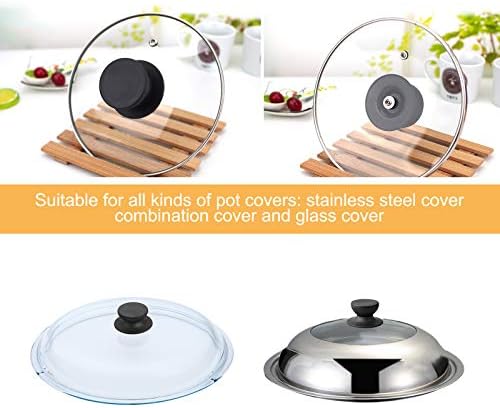 4 Pack Pot lid knob, Bakelite knob, Heat Resistant knob, Pot lid Handle Cover, Universal Kitchen cookware Replacement knob