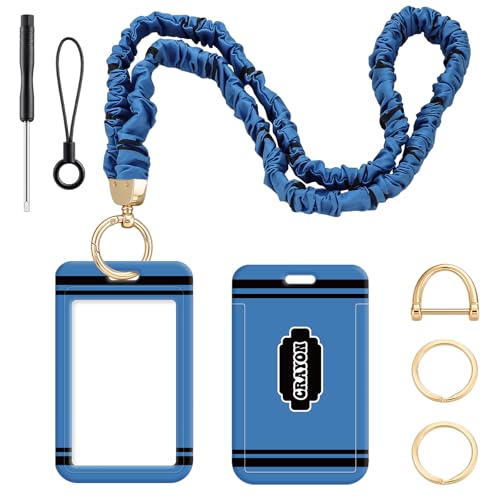 Porte-badge d'identification élastique avec accessoires le cadeau utile de diplôme et rentrée