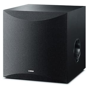 Yamaha Audio 10″ 100W Powered Subwoofer – Black (NS-SW100BL)