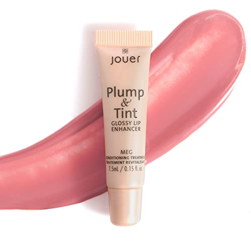 Jouer Holiday Plump & Tint Lip Enhancer Tinted Deluxe Trio – Bare Rose, Malibu & Meg - Moisture & Nourish Lips, Maxi Lip For Visual Fullness, Paraben Free, Gluten & Cruelty Free, Vegan Friendly #TOP5