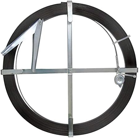 Cobra 100フィート L フラットスチール下水道ロッド