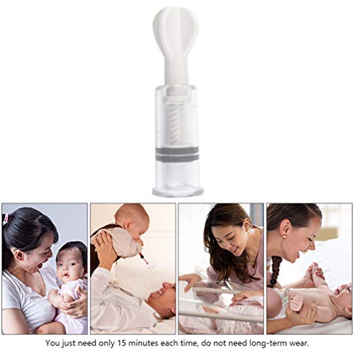 ARTIBETTER Mamilo Corrector Bocal Otário: Plano E Invertido Mamilo Frigores Vácuo Ventosa Invertido