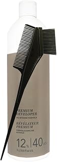 Blond Me Developer 12% / 40 Vol 1 Liter and M Hair Designs Tint Brush Comb (Bundle)