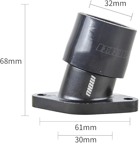 Miniatura 3 de NIBBI Colector de admisión original CQR de alto rendimiento conector de arranque de aire para motocicleta motocross Dirt Bike Kawasaki CQR250 CRF