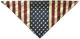 Hot Leathers Unisex-Adult Distressed American Flag  Bandana (Multicolor, 21' x 21')