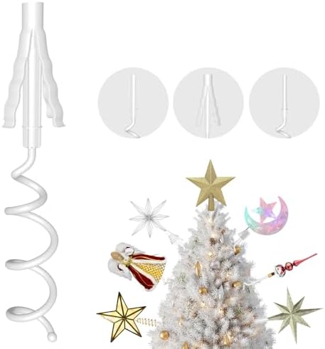 Amazon.com: Christmas Tree Topper Holder -Universal Twist On Tree ...