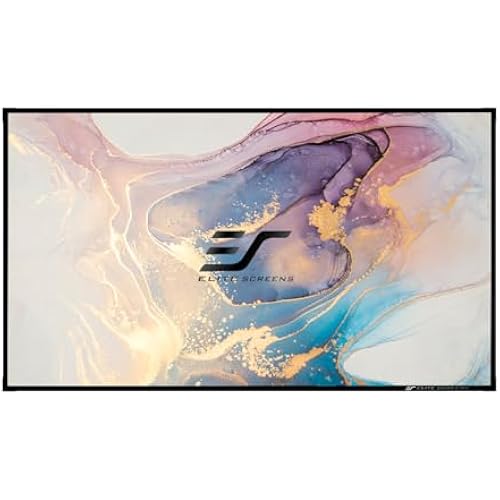Elite Screens Aeon CineGrey 3D 120" Fixed Frame ProjectionScreen AR120DHD3