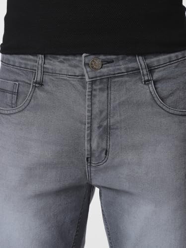 Image of Neostreak Men's Regular Fit Heavy Washed Jeans Stretchable