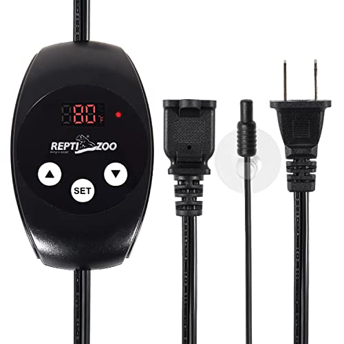 Reptizoo Reptile Dimming Thermostat Heat Lamp Temperature Controller With Led Digital Screen thumb #1