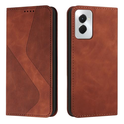 Funda piel sintética Motorola Moto G Power 2024 elegante tapa