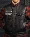 First Mfg Co Lowside men's Leather vest: 3
