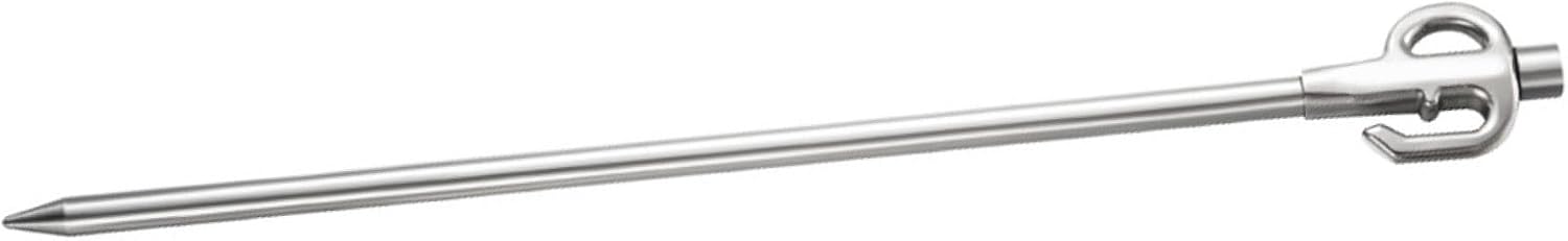 Stainless Steel Dog Tie Out Stake Camping Tent Ground Pegs Stake for Outdoor Use