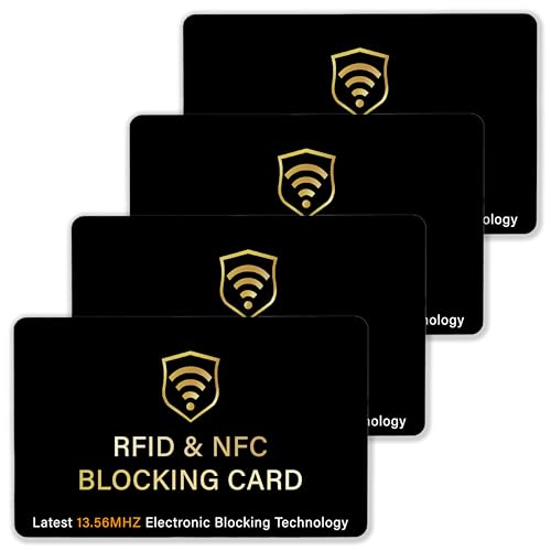 [ｂｅｎｒｉｉ] スキミング防止カード 4枚セット クレジットカード キャッシュカード 電磁波ブロック 電波遮断 スキミングガード カード 情報保護 ICカード 盗難防止 軽量