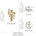 Big Dot of Happiness Elegant Cross - Religious Party Centerpiece Sticks - Table Toppers - Set of 15
