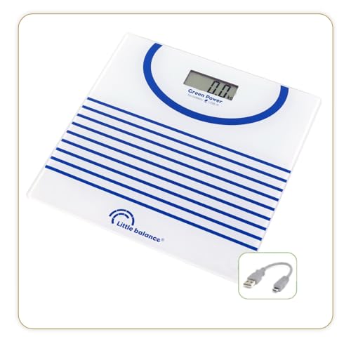 Little Balance 8655 Marinera Usb-R, Báscula Personal Sin Batería, Recargable Usb, Reparable, 180 Kg, Diseño Marinero Little Balance 8655 Marinera Usb-R, Báscula Personal Sin Batería, Recargable Usb, Reparable, 180 Kg, Diseño Marinero
