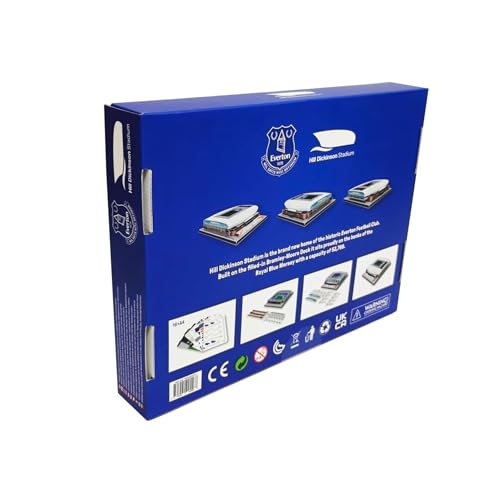 Pro-Lion 3D Jigsaw Puzzle of Hill Dickinson Stadium - 143 Pieces | Home of Club Everton FC | Football Gifts for Age 7+ - Image 6