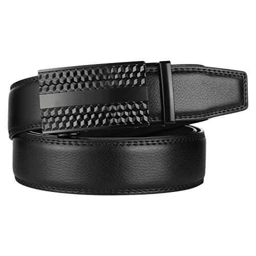 Lavemi Men's Real Leather Ratchet Dress Casual Belt, Cut To Exact Fit,Elegant Gift Box(25-0383) #TOP1