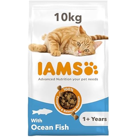 IAMS Complete Dry Cat Food with Ocean Fish Cover