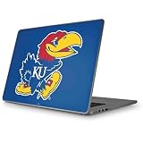 Skinit Decal Laptop Skin Compatible with MacBook Pro 15 (2009&2010) - Officially Licensed College Kansas Jayhawks Mascot Outline Design
