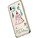 Produktbild Saceebe Hülle kompatibel mit Galaxy A20e Hülle Silikon TPU,Klarer Kristall Transparent TPU Silikon Christmas Weihnachtsschneeflo Serie TPU Hülle TPU Silikon Schutzhülle Etui Weich stoßfest,Christmas#5