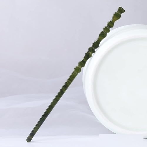 Miniatura 1 de LIBERGA Paquete de 4 palillos para el pelo para moños, palillos con forma de bambú, horquilla elegante vintage para cabello largo