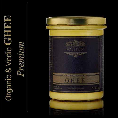 Organic and Vedic Ghee - Ayurveda SVAYAM - Pure Clarified Ghee Butter for Eating & Cooking - Organic - Lactose Free - No… - Image 7
