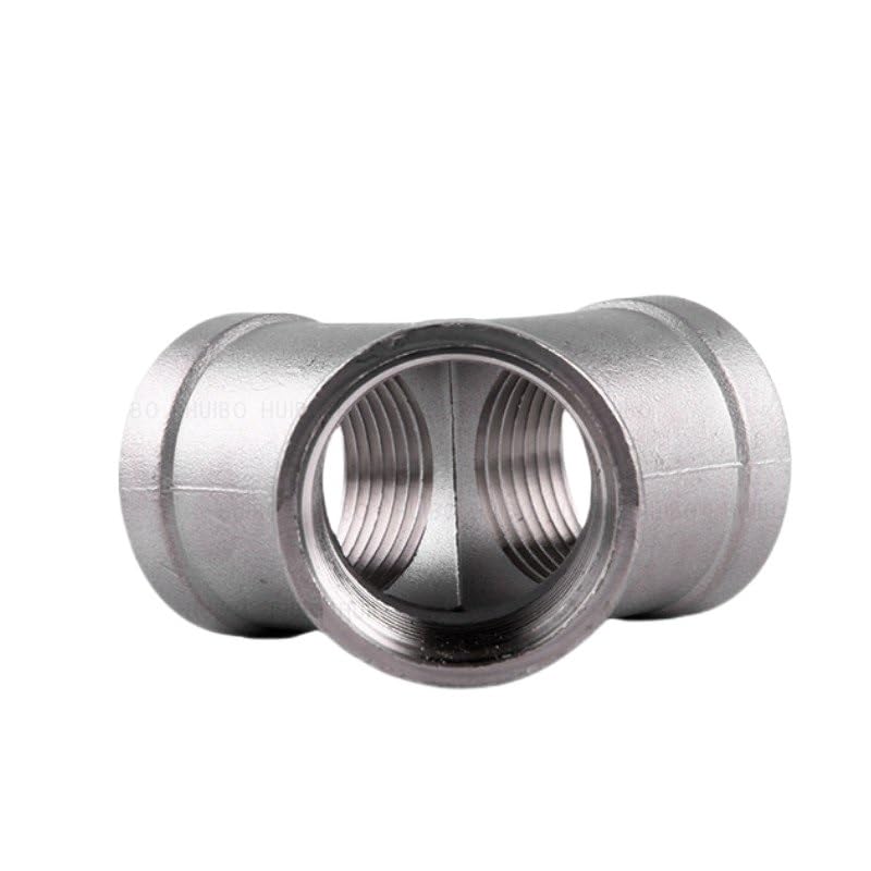 Accesorio de tubería DN25 BSP en Y con rosca de acero inoxidable 304 4