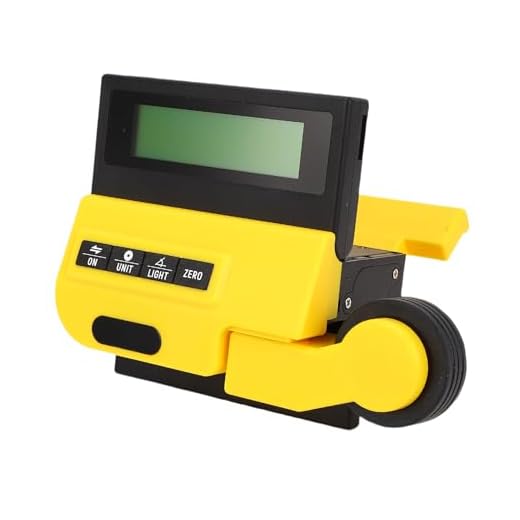Herramienta de Medición de Calibre para Sierra Inglete, Calibre Sierra Tipo Rodillo, Cinta Métrica Digital, Rueda Medición Distancia Pantalla LCD para Carpintería Madera,