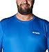 Columbia Men's Standard Terminal Tackle PFG Fish Flag LS, Vivid Blue/White, Large