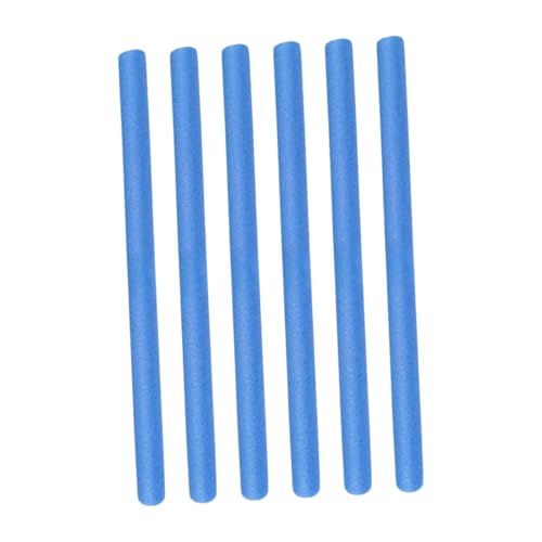Yiju 6X Trampoline Enclosure Pole Foam Sleeves Protection Covers Lightweight Trampoline Foam Pole Covers for Jumping Bed Railing, Blue