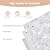 5 - Sheets Peel and Stick Pearl Shells Backsplash Tiles, Stick on Backsplash for Kitchen, Bathroom, Bedroom (11.8"X11.8", White Nature)