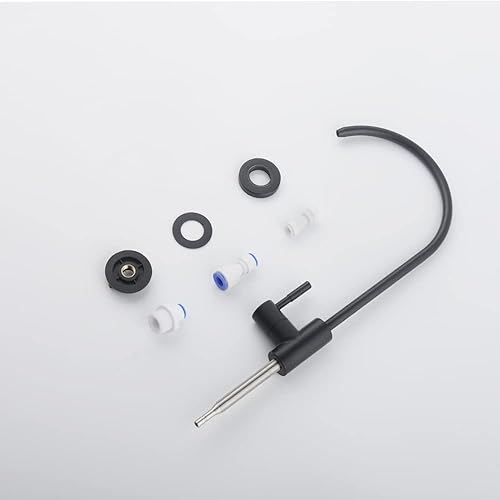 Miniatura 7 de Grifo purificador de agua potable negro mate, grifo de agua filtrada para cocina, grifo de bebidas de acero inoxidable Sus304 para debajo del