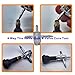Valve Stem & Core Removal Replacement Tool Kit,Tire Valve Stem Installation Tool without Tire Removal, 2-in-1 Valve Stem Caps & Core Wrench,With 5 TR413/5 TR414, for Cars Motorcycles Lawn Mowers ATVs