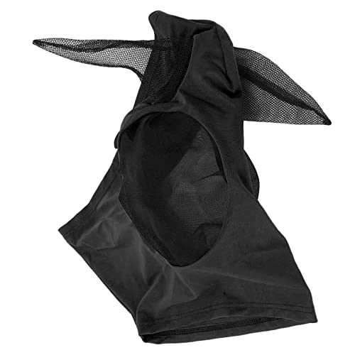 Rosto de cavalo, tecido de malha de alta elasticidade proteção eficaz confortável com malha fina adi