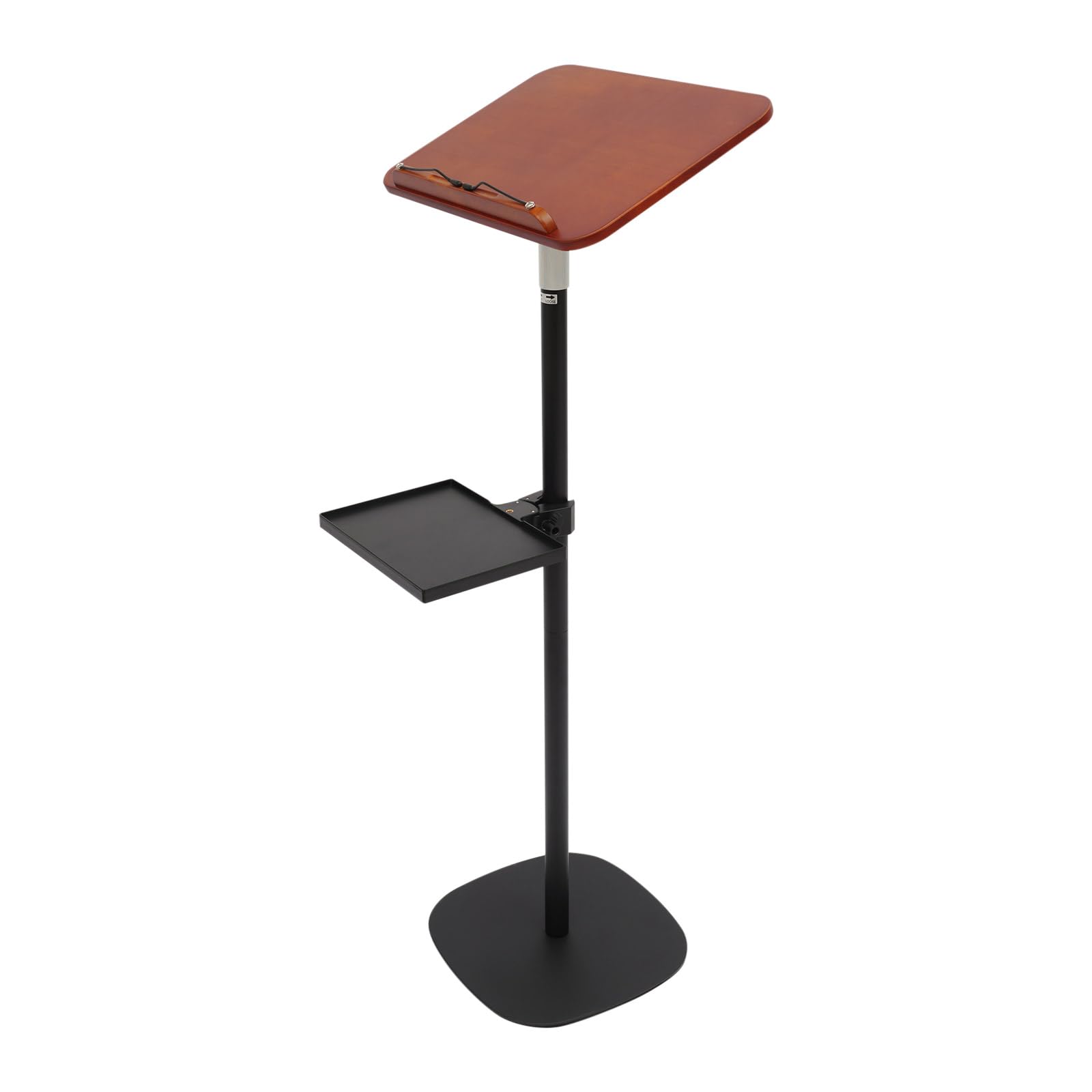 Verstellbarer Buchständer, Book Stand Holder Höhenverstellbarer Buchhalter für Boden, Leseständer Notenständer für Klassenzimmer