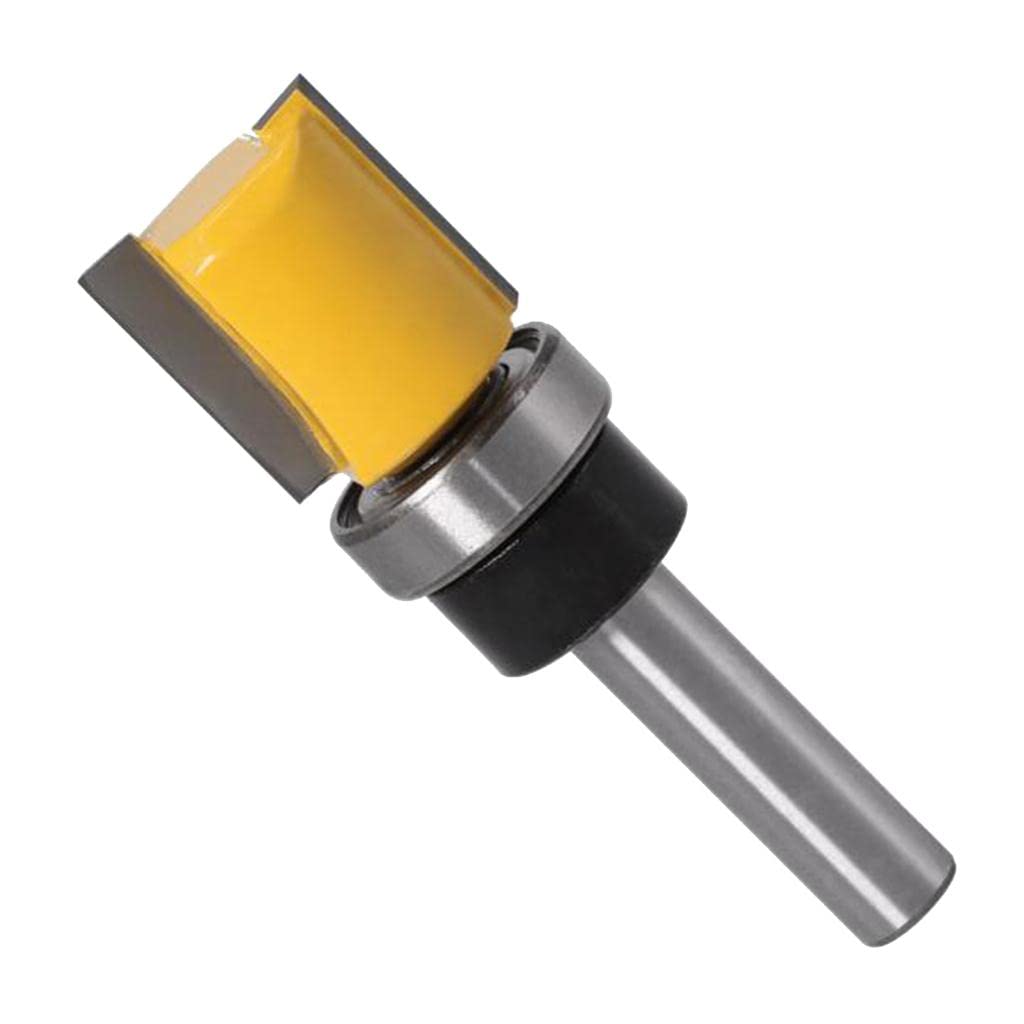 CALANDIS 8mm Shank Flush Trim Router Bit Top Bearking Woodworking Cutter