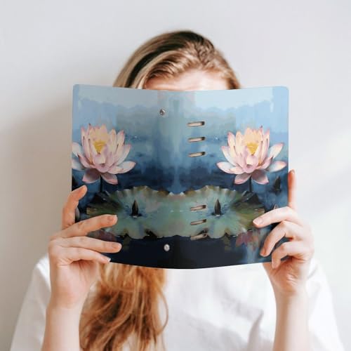 Cuaderno A5 de hojas sueltas con 6 anillas cubierta duradera 6
