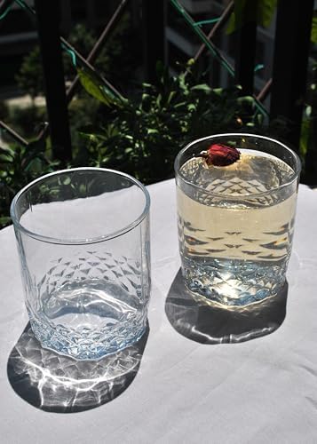 6'lı Cam Meşrubat Bardağı Su Kokteyl Bardak Soğuk Kahve Bardağı 340 ml-Wave - Görsel 4