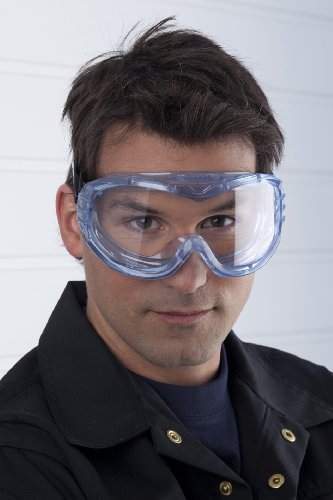 3M Fahrenheit Schutzbrille 71360-00012, Vollsichtbrille, Kratzfest, Staubdicht, bequeme Passform, indirektes Belüftungssystem… – Ansicht 2