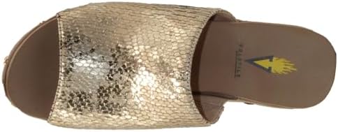 VOLATILE Women's Ravine Wedge Slip-On Sandal, Bronze, 7M | Image 4