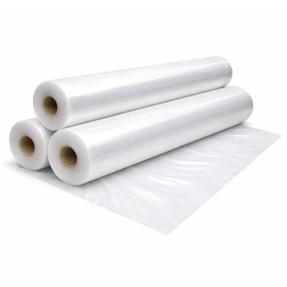 Elixir Gardens Clear Heavy Duty Polythene Sheeting Various Lengths 1000g 250mu 2m x 2m