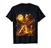 Vintage Moonlight Animal Funny Frog Howling at The Moon T-Shirt