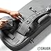 Savior Equipment Specialist Series Covert Tactical Gun Bag Backpack Soft Case with Compartment, Perfect Bug Out Truck Bag, MOLLE Panel, 34 Inch SW Gray