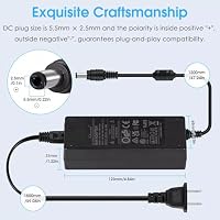AC 100-240V DC 24V/4A 96W Netzteil Adapter für Verstärker/Lautsprecher/Monitor (24V/4A) – Ansicht 3